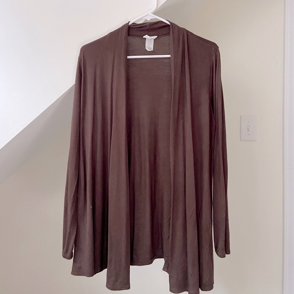 Pastel Soft Brown Cardigan